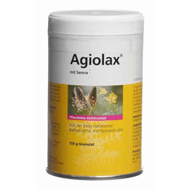 Comprar Agiolax en Gran Farmacia Andorra granulado es un medicamento elaborado a base de plantas medicinales indicado en el tratamiento del estreñimiento ocasional actuando como laxante.