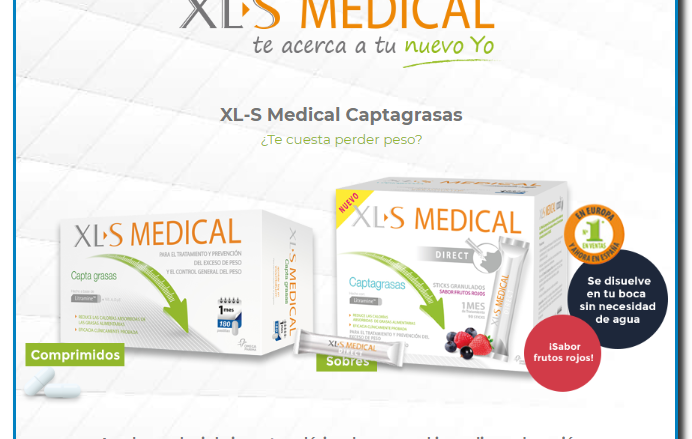 ¿Te cuesta perder peso? XL-S Medical Captagrasas Ayuda a reducir la ingesta calórica de grasas al impedir su absorción ¿Quieres reducir las calorías de lo que comes? XL-S Medical Max Strength Ayuda a reducir las calorías ingeridas de carbohidratos, azúcares y grasas. ¿Comes demasiados hidratos de carbono? XL-S Medical CarboBlocker Ayuda a reducir la absorción de carbohidratos en un 66% (pan,pasta y arroz) y reduce el perímetro de la cintura 8 cm en 4 semanas*. ¿Tienes mucha hambre y picas a todas horas? XL-S Medical Reductor del Apetito Ayuda a no picar entre comidas y a controlar el exceso de apetito.