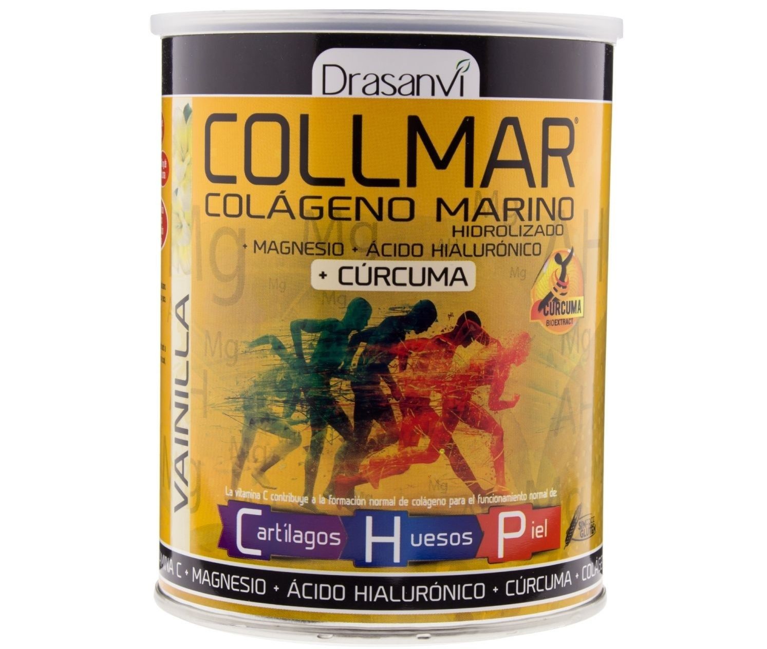 Comprar Drasanvi Collmar Colágeno Marino Hidrolizado contiene magnesio, ácido hialurónico y vitamina C normal funcionamiento de cartílagos, huesos y piel