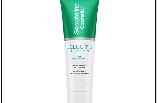 Somatoline Celulitis Gel Crioactivo. Tratamiento intensivo contra la celulitis. La celulitis es una alteración del tejido cutáneo que se manifiesta con nódulos, piel de naranja y retención de líquidos.