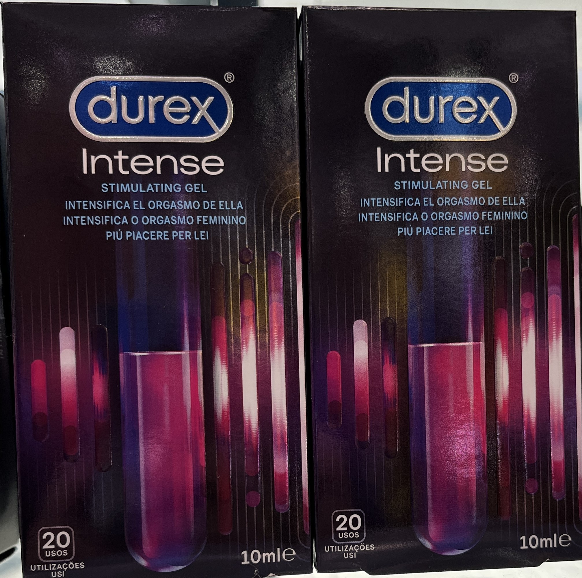 Durex Intense Orgasmic Gel es un gel estimulante que ha sido formulado para potenciar e intensificar el orgasmo en las relaciones sexuales.