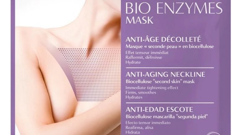Bio Enzymes Mask Neckline. Escote arrugado, deshidratado, traicionando tu edad. #escote #mascarillas #tratamiento corporal.