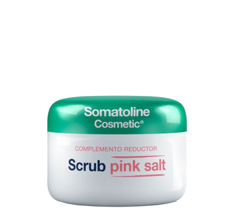 SOMATOLINE Exfoliante Scrub Pink Salt​. El exfoliante salino osmótico bifásico con acción revitalizante.