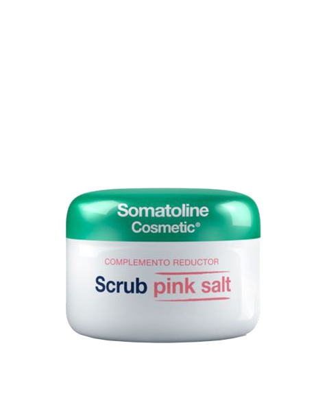 SOMATOLINE Exfoliante Scrub Pink Salt​. El exfoliante salino osmótico bifásico con acción revitalizante.