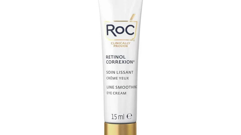 ROC RETINOL CORREXION® Line Smoothing Contorno De Ojos. Este Contorno de Ojos combate los 3 signos de edad: flacidez, ojeras y arrugas.