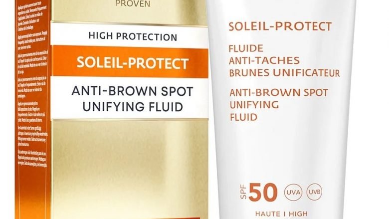 ROC PROTECCIÓN SOLAR Soleil-Protect Anti Manchas SPF50. Esta crema además de ser protectora, reduce visiblemente las manchas marrones, protege y mejora la apariencia juvenil de la piel.