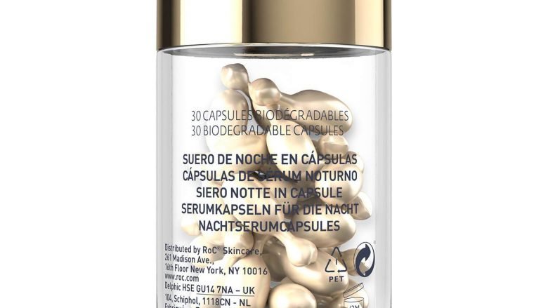 ROC RETINOL CORREXION® Line Smoothing Serum Noche 10ct Cápsulas. Este Sérum en cápsulas de noche suaviza y mejora visiblemente la apariencia de piel sin colágeno, para proporcionar un acabado sedoso y renovado, gracias a una alta concentración de Retinol puro. El 97 % de las consumidoras consiguió una piel más suave en una noche.
