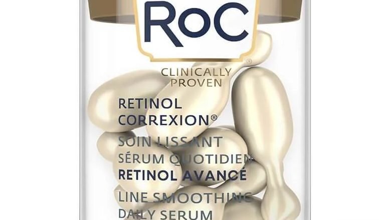 ROC RETINOL CORREXION® Line Smoothing Serum Noche 10 ct Cápsulas. Este Sérum en cápsulas de noche suaviza y mejora visiblemente la apariencia de piel sin colágeno, para proporcionar un acabado sedoso y renovado