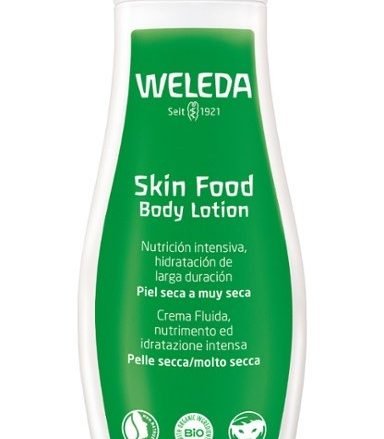 WELEDA Skin Food Leche Corporal. Nutrición Intensiva Textura Ligera. Leche corporal nutritiva de textura ligera y rápida absorción. Hidrata, nutre y repara la piel seca.