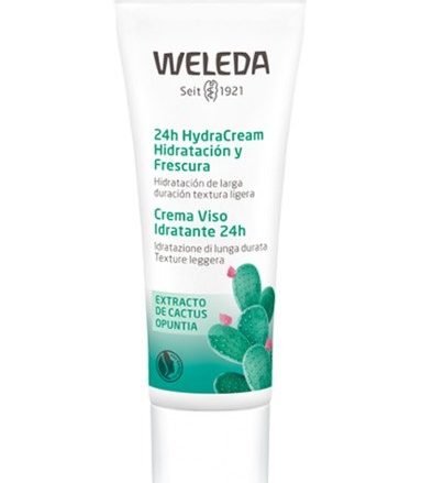 WELEDA 24 h Hydra Cream Hidratación y Frescura. Hidratación de larga duración. De rápida absorción. Piel normal a seca. Crema hidratante de rápida absorción. Despierta el resplandor natural de la piel durante todo el día.
