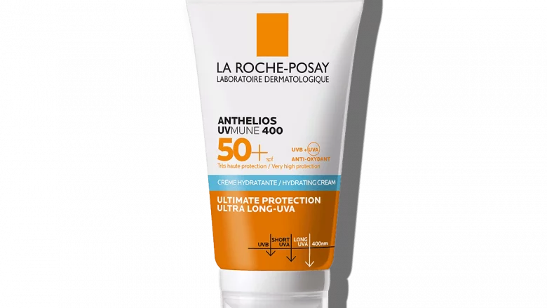 Anthelios UVMUNE 400 Crema Hidratante SPF50+: con MEXORYL400, el filtro UV  PIEL SECA Y SENSIBLE MUY ALTA PROTECCIÓN. ULTRA RESISTENTE. INVISIBLE