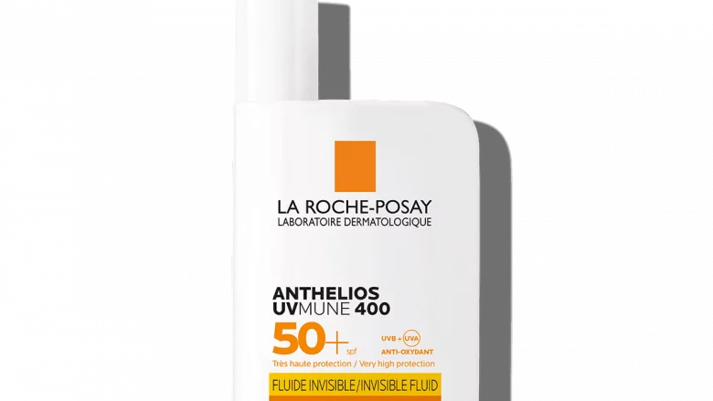 LA ROCHE POSAY ANTHELIOS PIEL SENSIBLE MUY ALTA PROTECCIÓN. ULTRA RESISTENTE. INVISIBLE. Anthelios UVMUNE 400 Fluido Invisible SPF50+ sin perfume