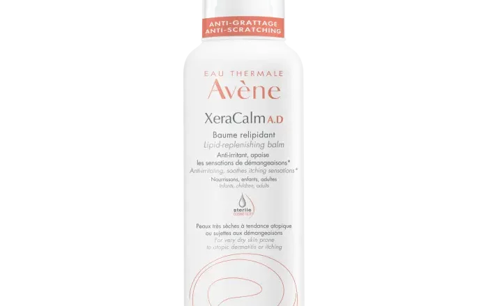 AVENE Xeracalm A.D. Bálsamo relipidizante. Calma - Hidrata - Nutre. Bálsamo restaurador para pieles muy secas con tendencia a la dermatitis atópica y al picor.