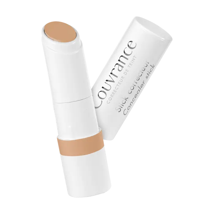 AVENE Couvrance Stick corrector, Coral. Maquillaje - Unifica el tono de piel. Neutraliza de forma eficaz las imperfecciones cutáneas localizadas y camufla la hiperpigmentación marrón.