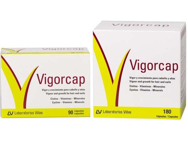 Vigorcap es un complemento alimenticio con una combinación equilibrada de elementos nutritivos para la nutrición de cabellos y uñas. Vigorcap contiene L-cistina, zinc, hierro, ácido pantoténico, vitamina B6 y biotina.