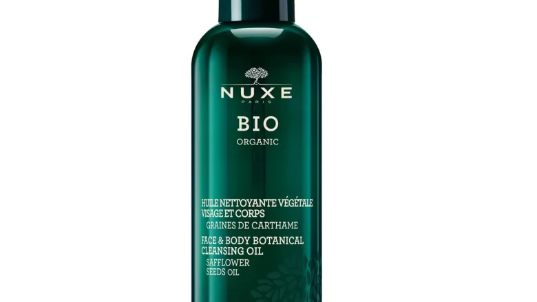 Aceite Limpiador Vegetal, NUXE BIO 200 ml. Limpia eficazmente y con suavidad. Rostro y Cuerpo. 100 % de ingredientes de origen natural. 81 % de ingredientes procedentes de la agricultura ecológica