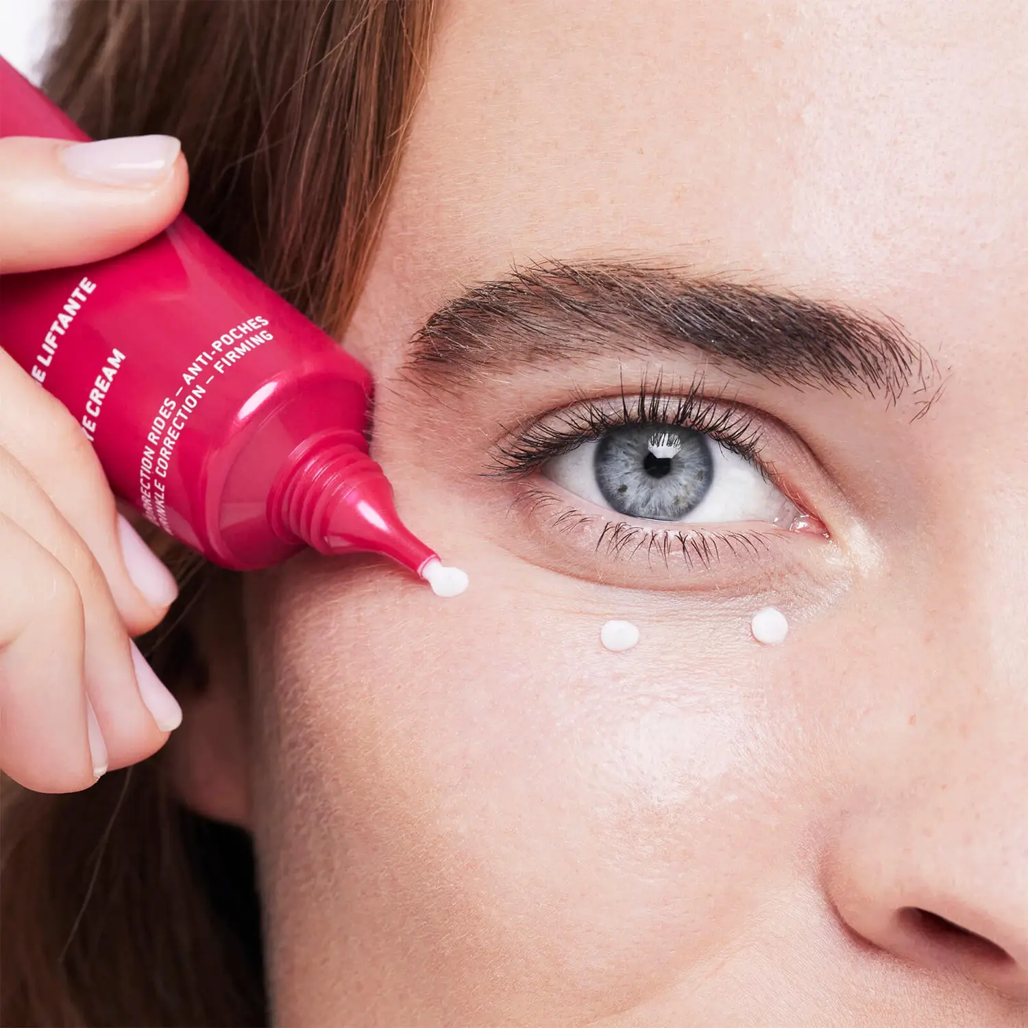 NUXE Crema Reafirmante Contorno de Ojos, Merveillance Lift 15 ml. Contorno de ojos reafirmante - corrección arrugas, anti-bolsas. 97 % de ingredientes de origen natural