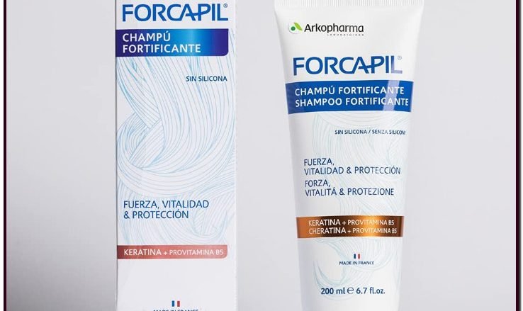 Arkopharma Forcapil Champú Fortificante 200 ml, sin Silicona, Fuerza, Vitalidad Y Protección, Keratina Y Provitamina B6, Fortalece Y Refuerza La Fibra Capilar, Transparente.