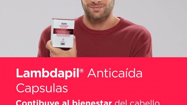 Lambdapil Anticaída Cápsulas. Alimenta tu cabello desde el interior. Complemento alimenticio para el mantenimiento del cabello sano. 60 caps / 180 caps