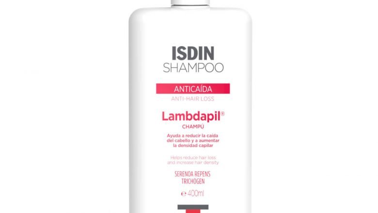 ISDIN Champú Lambdapil Anticaída. Recupera cuanto antes la vitalidad. Ayuda a reducir la caída del cabello y a aumentar la densidad capilar. Contiene Serenoa repens y el Complejo Activo Trichogen. 400/200/100 ml