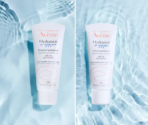 AVÈNE CUIDADO HIDRATANTE MULTIPROTECTOR. Crema y Emulsión Hidratante SPF 30. Un escudo hidratante multiprotector
