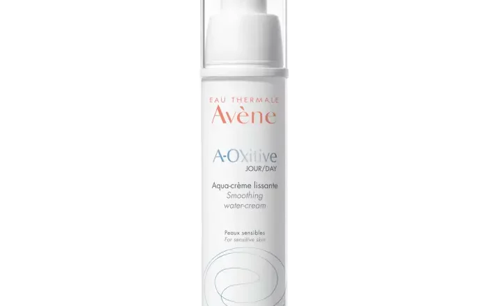 AVÈNE A-OXitive Día Aqua crema alisadora. Reafirma - Repulpa - Hidrata. Aqua crema, con su textura aqua-gel, hidrata, suaviza y proporciona una barrera contra la contaminación sin renunciar a la comodidad. Antioxidante, Anticontaminación, hidratante y alisador.