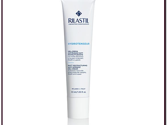 RILASTIL HYDROTENSEUR GEL-CREMA Gel-crema matificante reestructurante intensivo antiarrugas indicado para pieles sensibles y mixtas que elastifica la piel y relaja las arrugas