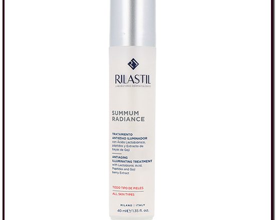 RILASTIL SUMMUM RX RADIANCE Crema tratamiento antiedad de textura rica con activos renovadores que combate la falta de luminosidad. 40 ml. EFECTO ILUMINADOR INMEDIATO CON ACTIVOS ANTIEDAD. ADECUADO PARA TODO TIPO DE PIELES