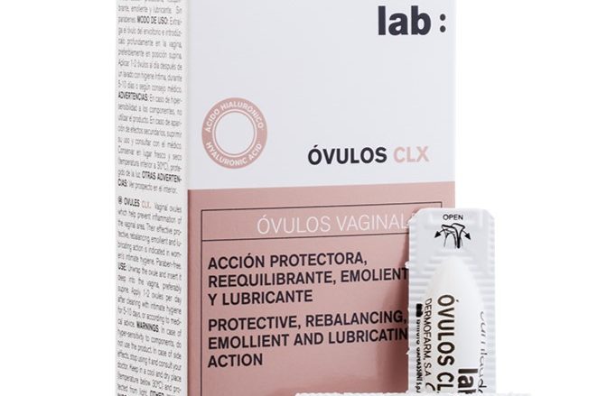 CUMLAUDE LAB Óvulos CLX Inflamaciones y Molestias. Óvulos vaginales con acción protectora, reequilibrante, emoliente y lubricante. HIPOALERGÉNICO. CLÍNICAMENTE TESTADO. GINECOLÓGICAMENTE TESTADO
