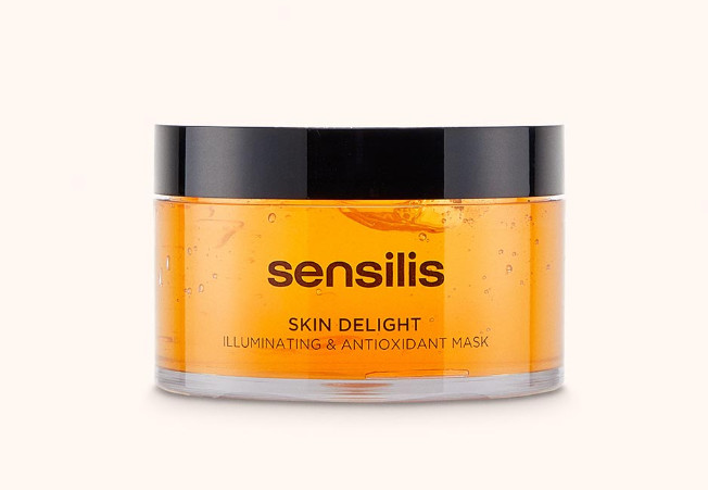 Skin Delight [Mascarilla] Con Vitamina C estabilizada y un toque de Ácido Hialurónico, esta mascarilla con textura gel tendrá un efecto iluminador, antioxidante y energizante en tu piel.