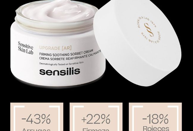 Upgrade [AR] Crema sorbete refrescante que reafirma la piel sensible y sensibilizada de forma inmediata, a medio y largo plazo, corrigiendo las arrugas y calmando las rojeces. Formulado y testado con Polisacáridos de Avena y Extracto de Arroz Rojo, por su poder reafirmante, CM-Naringenin Chalcone por su acción antirojeces y Gingko Biloba por su efecto calmante. ¿Es para ti? Upgrade [AR] es adecuado si tienes la piel con rojeces, ardor o picor, estás en un proceso de retinización o es ideal como complemento para tratamientos estéticos profesionales que generen sensibilización (peelings químicos, lásers no-ablativos, micropunción, mesoterapia, etc.)