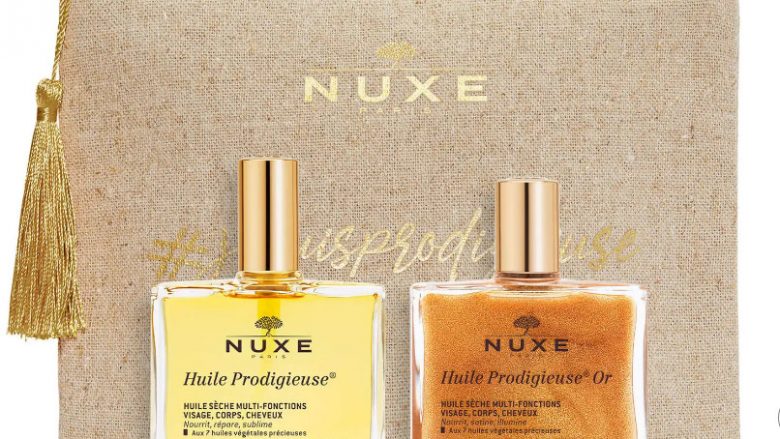 NUXE Neceser Dúo Huile Prodigieuse® Nutre, repara y sublima Rostro, Cuerpo, Cabello El Neceser Dúo Huile Prodigieuse® contiene: - 1 Aceite seco Huile Prodigieuse 50 ml - 1 Aceite seco Huile Prodigieuse Or 50 ml -y un neceser 100 % lino. Los elementos que componen el neceser se entregan por separado. Visuales no contractuales. Entrega y Devoluciones Neceser Dúo Huile Prodigieuse® Nutre, repara y sublima Rostro, Cuerpo, Cabello