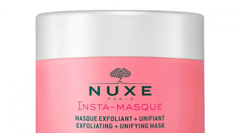 NUXE Mascarilla Exfoliante y Unificante Insta-Masque 50ml Mascarilla purificante con arcilla - purifica y alisa la textura de la piel Todos los tipos de piel, incluso las sensibles. Esta mascarilla exfoliante combina los beneficios del Agua Floral de Rosa con el Aceite de Macadamia y un polvo fino exfoliante de origen natural para exfoliar y unificar la piel en 2 minutos cronometrados. Al instante, la textura de la piel está alisada y la tez se ilumina. Ultra-sensorial, su textura gel se transforma en aceite en el masaje para un momento de placer con total suavidad.