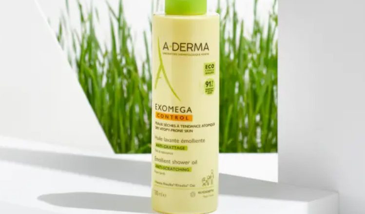 A-DERMA EXOMEGA CONTROLAceite de ducha emoliente anti-irritación