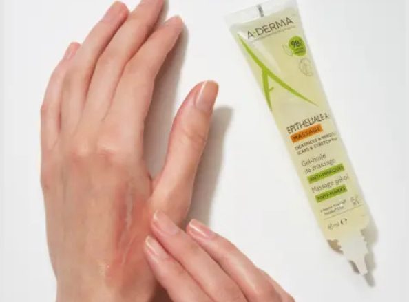 A-DERMA EPITHELIALE A.H MASAJEGel-aceite de masaje anti-marcas