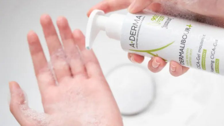 A-DERMA DERMALIBOUR+CICA-Gel espumoso purificante