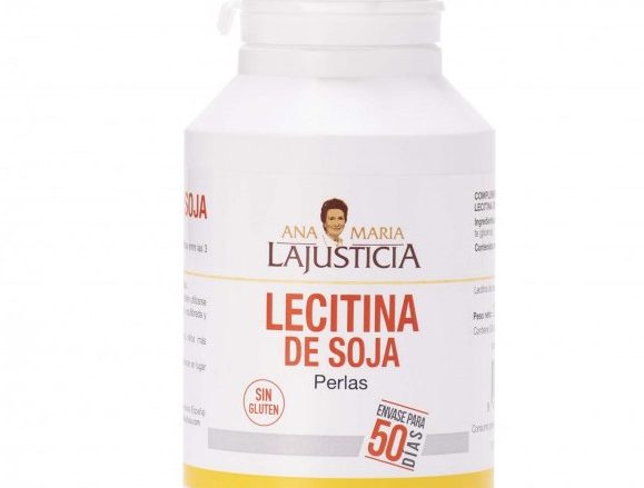 ANA MARIA LAJUSTICIA Lecitina de Soja 300 perlas.