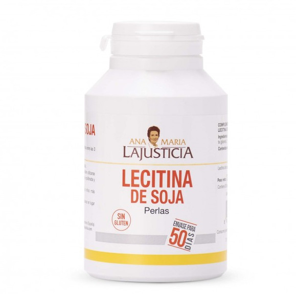 ANA MARIA LAJUSTICIA Lecitina de Soja 300 perlas.