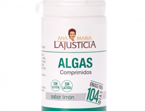 ANA MARIA LAJUSTICIA Algas 104 comprimidos (sabor limón).