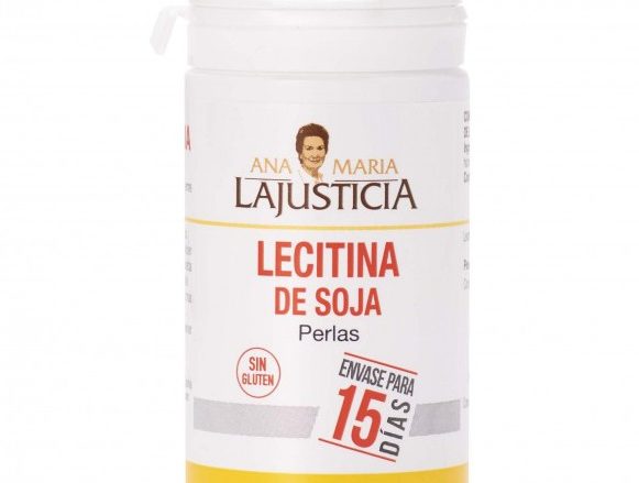 ANA MARIA LAJUSTICIA Lecitina de Soja 90 perlas.