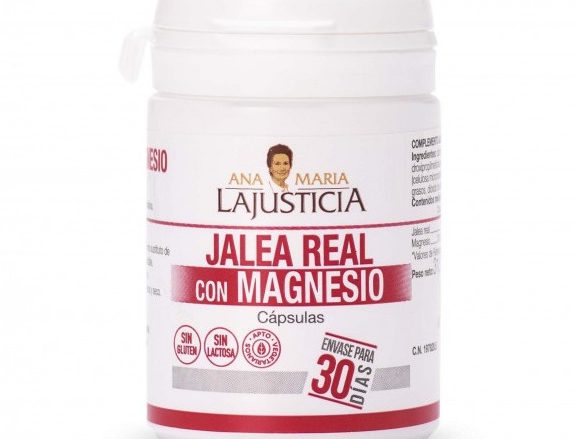 ANA MARIA LAJUSTICIA Jalea Real con Magnesio 60 capsulas.