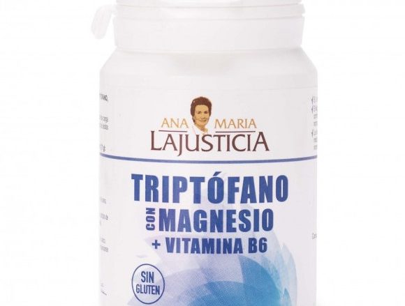 ANA MARIA LAJUSTICIA  Triptófano con Magnesio + Vitamina B6 60 comprimidos.