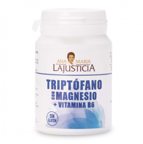 ANA MARIA LAJUSTICIA  Triptófano con Magnesio + Vitamina B6 60 comprimidos.