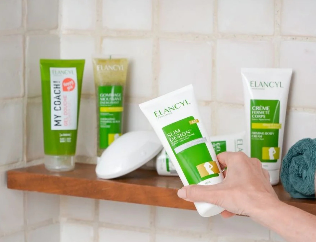 ELANCYL SLIM DESIGN 45+ RAFFERMIT, LISSE LES CAPITONS, AFFINE LA SILHOUETTE