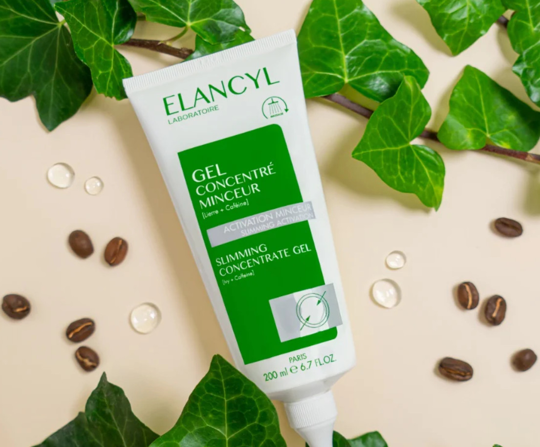 ELANCYL GEL CONCENTRÉ MINCEUR DRAINE, STIMULE LE DÉSTOCKAGE, TONIFIE LA PEAU
