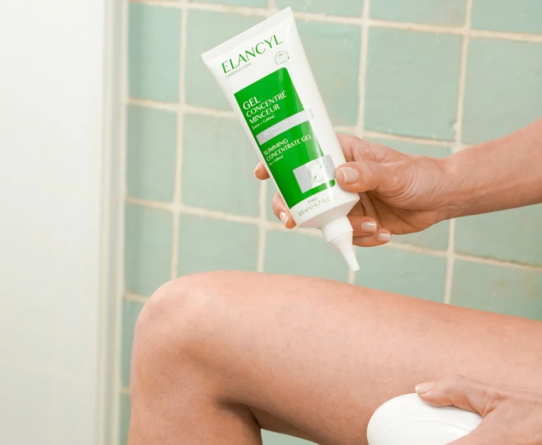 ELANCYL GEL CONCENTRÉ MINCEUR DRAINE, STIMULE LE DÉSTOCKAGE, TONIFIE LA PEAU