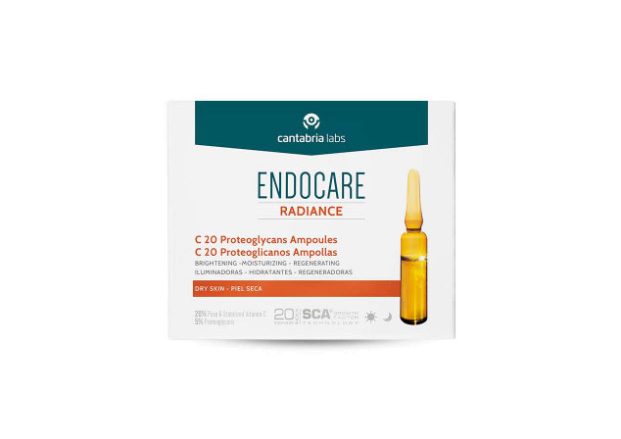 ENDOCARE RADIANCE C 20 Proteoglicanos Ampollas