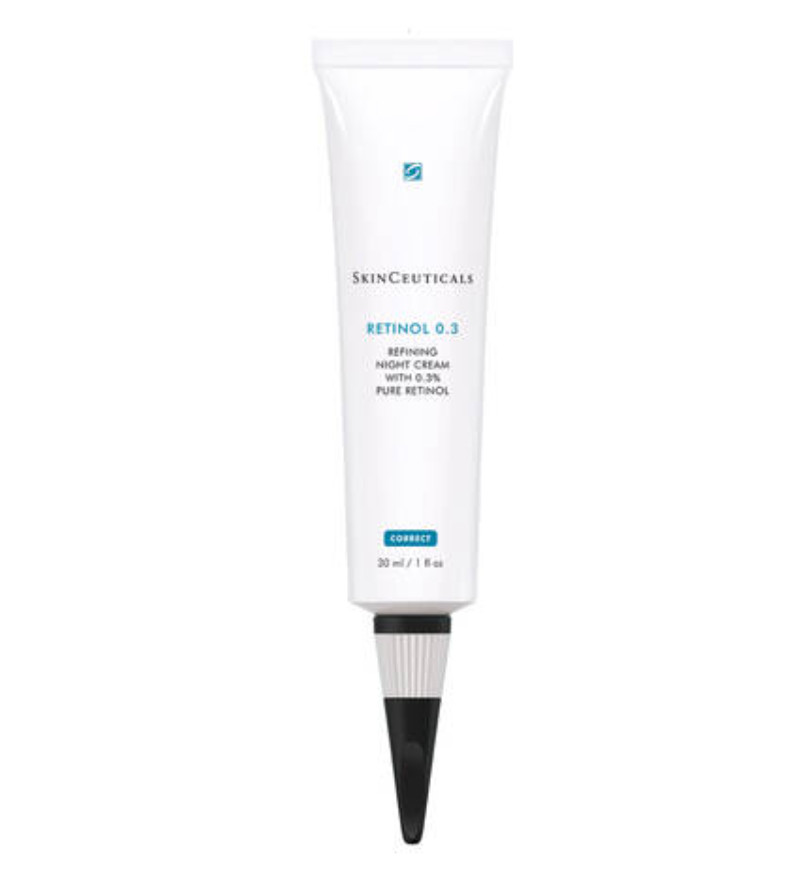 RETINOL 0.3 Crema facial de noche con un 0,3% de retinol puro que alisa, reduce la irritación y unifica la piel.