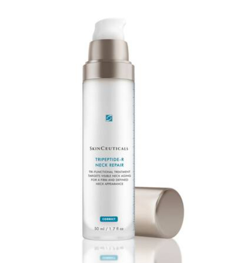 TRIPEPTIDE-R NECK REPAIR Tratamiento con Retinol de alta eficacia para combatir los signos de la edad del cuello.