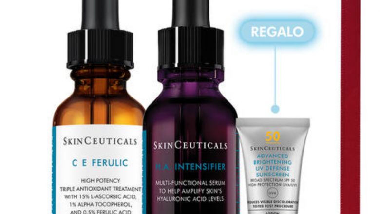 RUTINA ANTIEDAD Y FOTOPROTECCIÓN ANTIMANCHAS Corrige y previene con dos iconos de la marca: C E Ferulic Serum y H.A. Intensifier Serum.